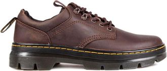 Dr. Martens Mens Dr Reeder Shoes - Brown Leather - Size UK 10