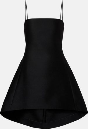 Balenciaga Wool and silk minidress