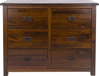 Core 10 Boston 3+3 Drawer Wide Chest