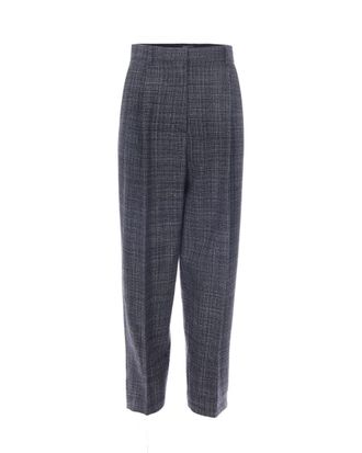 Fabiana Filippi Blue Carrot Flat Front Pants