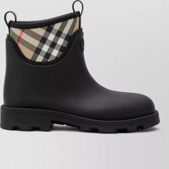 Burberry leather ankle boots