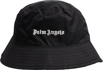 Palm Angels Bucket Hoed voor Mannen en Vrouwen met Logo PWLA011C99FAB0011001