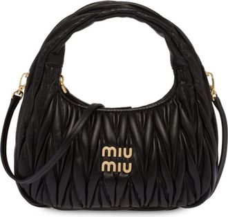 Miu Miu Black Wander Mini Handbag