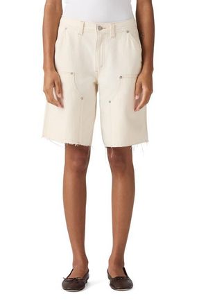 Levi's Baggy Dad Raw Hem Utility Shorts in Yeah No Yeah Utility at Nordstrom, Size 24