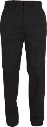 Department Five concealed-fastening trousers - Black