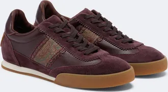 Etro Zapatillas Pegaso de piel con ante