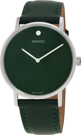 Movado Signature Quartz Green Dial Unisex Watch 0608101