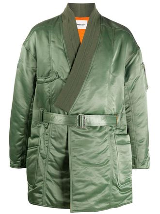 AMBUSH Cappotto stile kimono MA-1 - Verde