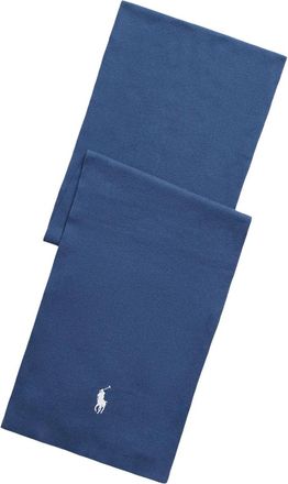 Polo Ralph Lauren Sjaal met logodetail - Blauw