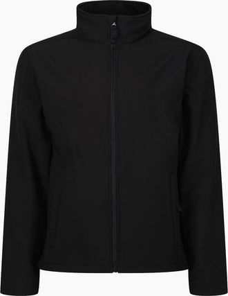 Regatta Mens Regatta Professional Reid Mens Softshell Wind Resistant Water Repellent Jacket - Black - Size: 44/Regular