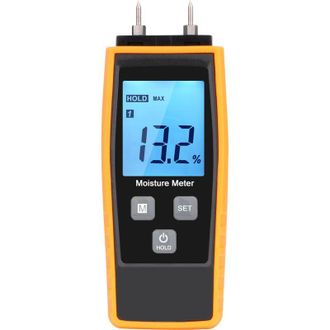 OEM Medidor De Humedad, Medidor De Humedad Para Paredes Y Madera, Detector De Fugas, Humedad, Mortero De Cemento (amarillo)