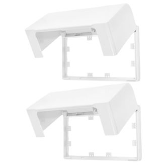 OEM Juego De Dos Tapas Impermeables Para Pared, Aptas Para Tomas De Corriente, Tapas Adhesivas, Instalaci&oacute;n Sin Taladros En Cajas De Pared De Bajo Voltaje