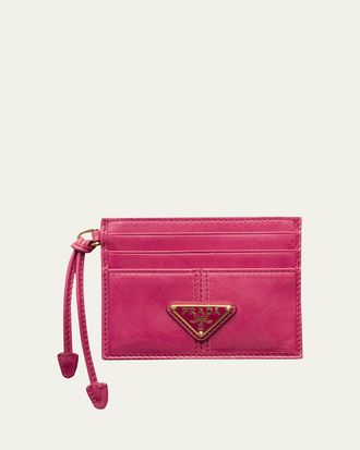 Prada Soft Leather Card Case