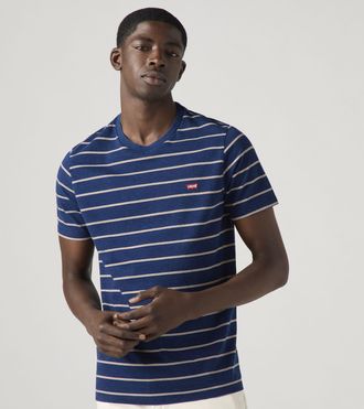 Levi's Original Housemark Tee - Mens - XS - Blue
