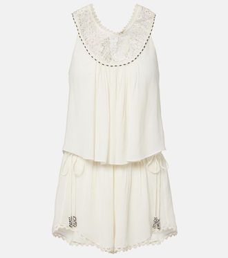 Isabel Marant Mono Nilany de seda con cuentas