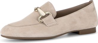 Gabor Women Loafers, Ladies Slippers,Slip-on Shoes,College Shoes,Loafer,Business Shoes,Beige (Desert),38.5 EU / 5.5 UK