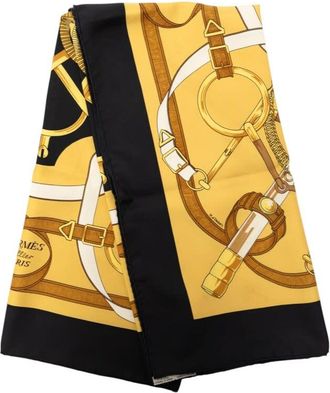 Herm&egrave;s Pre-owned Hermes Eperon D Or Silk Scarf 90 Ladies 2UA67DTBN5DUNK5P