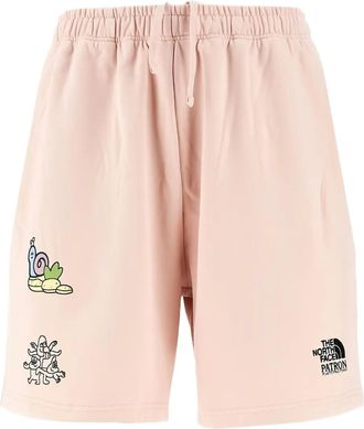 The North Face Katoenen shorts - Roze