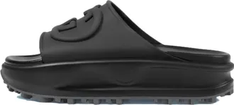 Gucci (WMNS) Gucci Interlocking G Slides Black 692845-JF000-1000
