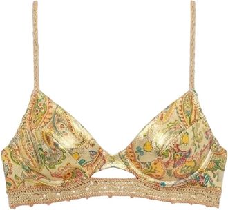 Del Maar Calanie Bikini Top - Dames - Bikinis - Veelkleurig - XL - Polyester - Badmode