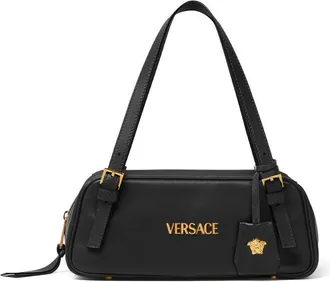 Versace Tag Bowling Shoulder Bag