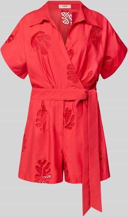 Suncoo Jumpsuit in Wickel-Optik Modell TRACY in Rot, Gr&ouml;&szlig;e XL