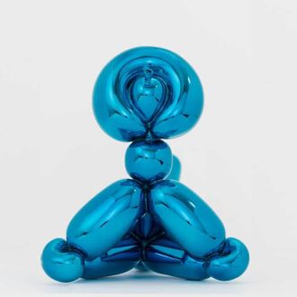 Jeff Koons Monkey (Blue)