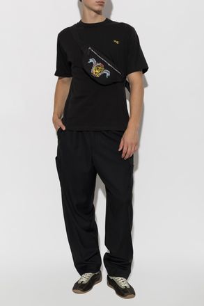 Kenzo T-shirt With Patch, Mens, Black