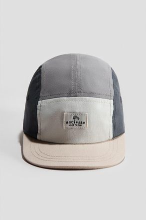 H&M Cap in Gray/color-Block at Nordstrom, Size 6-12M