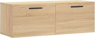 vidaXL Armario De Pared Madera Ingenier&iacute;a Roble Sonoma 100x36,5x35 Cm Vidaxl
