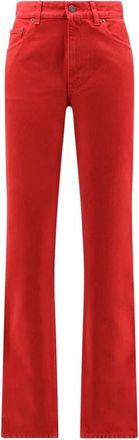 Chlo&eacute; Slim Jeans - Dames - Bootcut Jeans - Rood - W27 - Katoen - Jeans