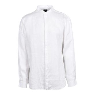 A|X Armani Exchange Coreana Regular Shirt - Heren - Overhemden - Wit - Maat: XL Linnen