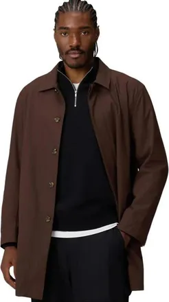 Fabletics The Don Overcoat in Cacao at Nordstrom, Size X-Large