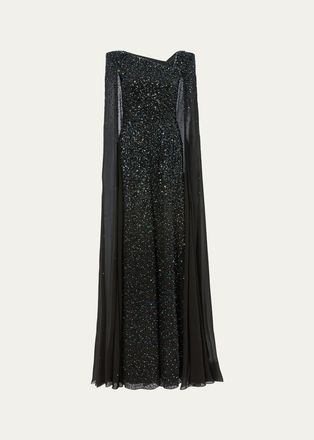 Jenny Packham Twilight Embellished Gown