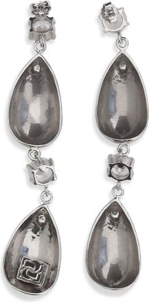 Magda Butrym Womens Re26 Earrings 05 Rhodium Silver