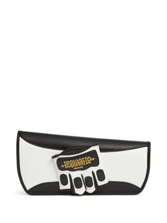 Dsquared2 built-in glove clutch bag - men - Lambskin/Lambskin - One Size - Black
