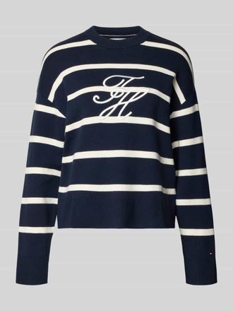Tommy Hilfiger Regular Fit Sweatshirt aus reiner Baumwolle in Marine, Gr&ouml;&szlig;e XL
