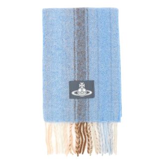 Vivienne Westwood Bufanda Gruesa - Accessories - Mujer - Azul - ONE SIZE