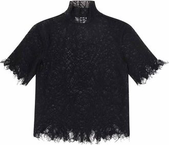 Alexander McQueen T-shirt and black pole