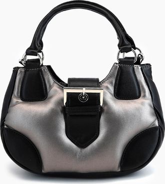 Like Dreams Womens Artic Y2K Handle Crossbody Bag In Pewter