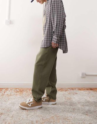 Santa Cruz Unite - Pantaloni color kaki-Verde