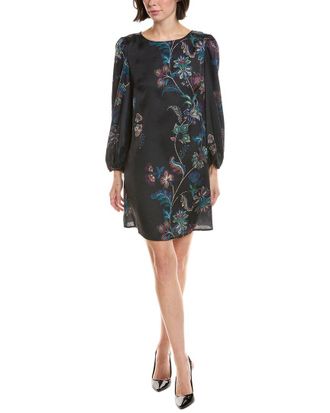Vince Camuto Puff Sleeve Straight Mini Dress