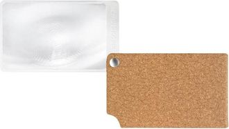 Eschenbach Porzellan Group Lupa Carta Marr&oacute;n Tornillo Pocket 2,5x Cuero