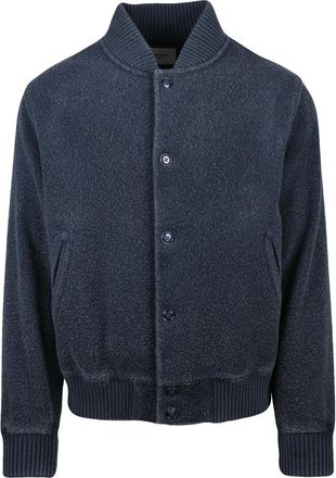 Circolo 1901 Navy Blue Virgin Wool-Blend Jacket