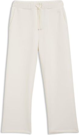 BOSS Relaxed-fit barrel-leg pants in double-layer scuba jersey
