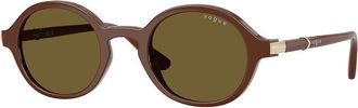 Vogue Eyewear VO5692S 329673 Womens Sunglasses Brown Size 46