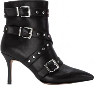 Xti Womens 144649 Heel Booties In Black