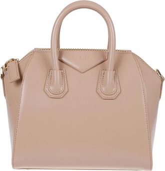 Givenchy Handbags, female, Pink, Size: ONE SIZE Mini Antigona Bag