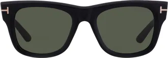 Tom Ford Finn Green Square Mens Sunglasses FT1304 01N 53