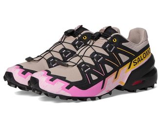 Salomon Speedcross 6 Womens Running Shoes Etherea/Black/Cyclamen : 5.5 M, Synthetic